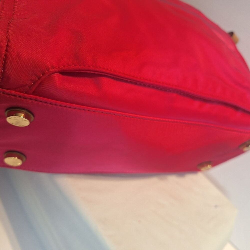 Michael Kors Kelsey Pink Nylon Large Tote Handbag - Picture 6 of 15